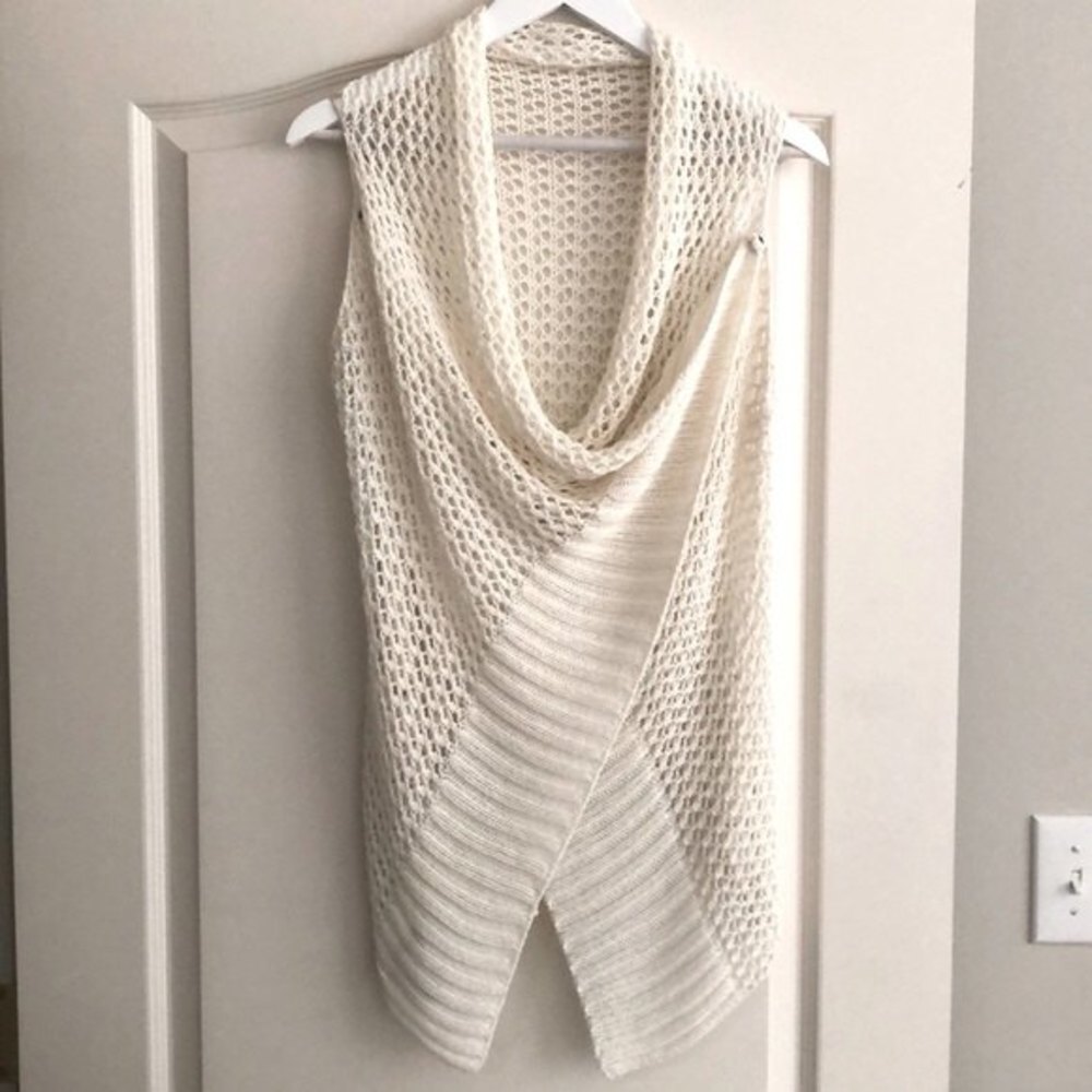 Melanie Lynn Layering Crochet Vest